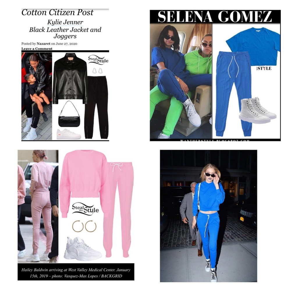 COTTON CITIZEN MILAN ZIP JOGGER Hibiscus Tie-Dye - Picture 14 of 14